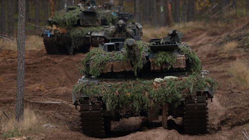 Waffenhilfe: Ukraine soll insgesamt 80 Kampfpanzer aus Europa erhalten