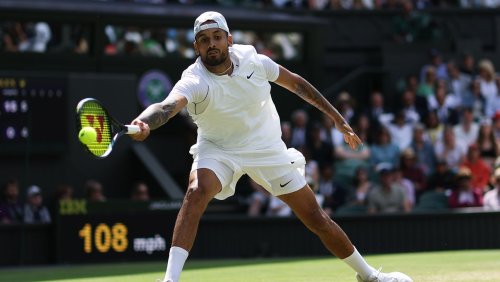 Fünf-Satz-Sieg in Wimbledon: Angeschlagener Kyrgios quält sich ins Viertelfinale