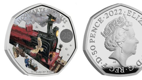 Britische Prägeanstalt: Harry Potters Hogwarts-Express und die Queen – auf einer Münze