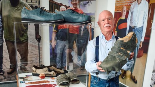 Münsterländer Schuhmacher liefert XXL-Treter in die Welt 