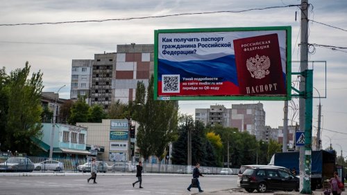 +++ Krieg in der Ukraine +++: Kreml berichtet von fast 1,5 Millionen verteilten russischen Pässen in annektierten Gebieten