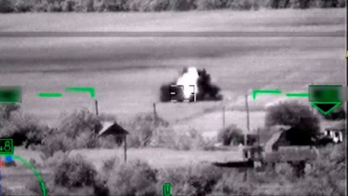 Video aus dem Verteidigungsministerium: Russland soll landwirtschaftliche Maschinen als zerstörte Leopard-Panzer präsentiert haben