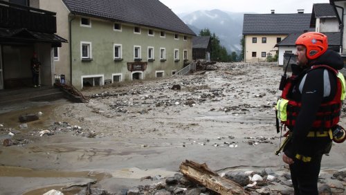 Region Kärnten in Österreich: Unwetter verwüstet mehrere Ortschaften