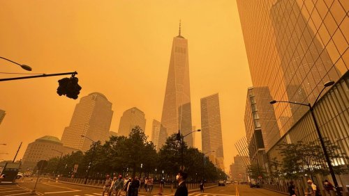 New York und Washington im Rauch: Warnstufen für mehr als 100 Millionen Menschen ausgerufen