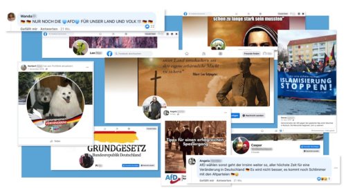 Fragwürdige Aktivitäten in Sozialen Netzwerken: Die AfD ist ein digitaler Scheinriese