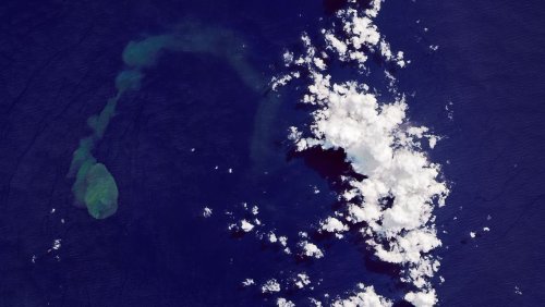 Satellitenbild der Woche: Donnerschlag unter Wasser