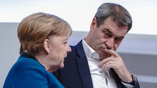 Söder über Merkel: »Manche hatten schon den Eindruck, da sitzen ›Mutti‹ und der Schwiegersohn«