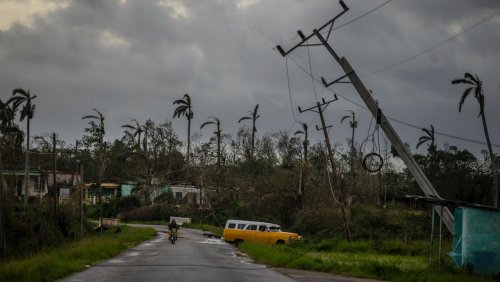 Folgen von Hurrikan »Ian«: Auf ganz Kuba ist der Strom ausgefallen