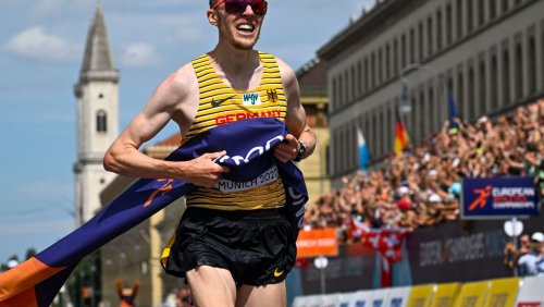 Leichtathletik-EM in München: Richard Ringer holt sensationell Gold im Marathon