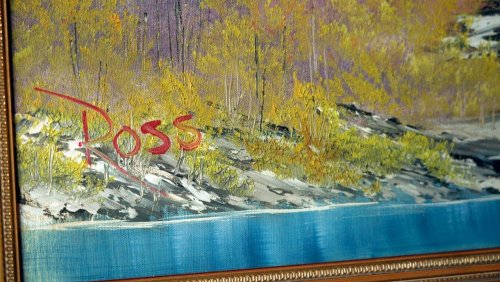 Fernsehstar aus dem Nachtprogramm: Deshalb soll ein Kitschbild von Bob Ross plötzlich zehn Millionen kosten