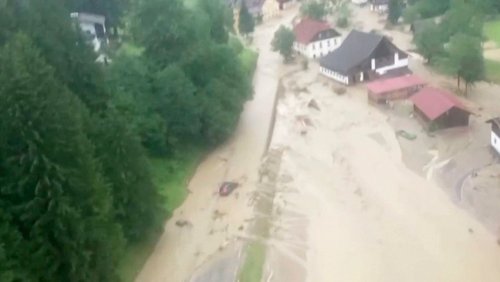 Naturkatastrophe in Österreich: Erst Sturm und Regen, dann Wasser und Schlamm