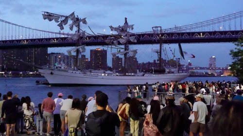 Als die Masten der »Cuauhtémoc« abknickten 