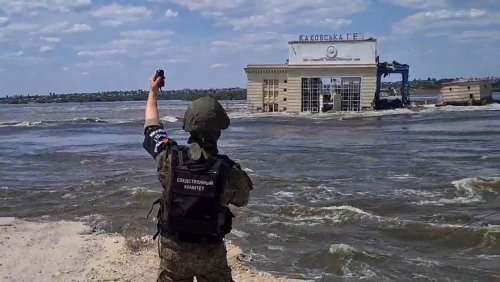 Krieg in der Ukraine: Ein Dammbruch, auf den es nur eine Antwort geben kann