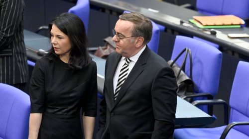 Pistorius und Baerbock mahnen zu europäischer Entschlossenheit 