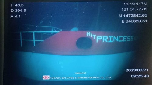 »Princess Empress«: Wrack von vor Philippinen gesunkenem Öltanker gefunden