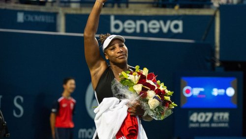 Tennis-Turnier in Toronto: Serena Williams scheidet aus und wird gefeiert