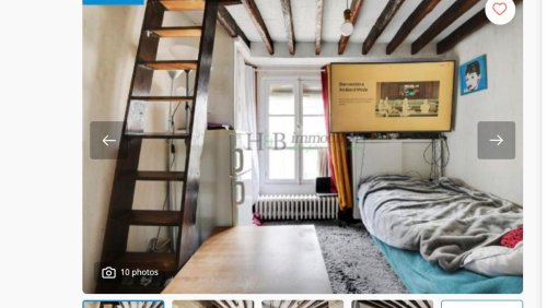 Hohe Mieten in Paris: Franzosen spotten über Wohnungsanzeige mit »gefühlten Quadratmetern«