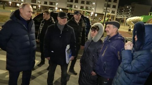Zwischenruferin bei Putin-Besuch in Mariupol: »Das ist alles Lüge, alles Show«