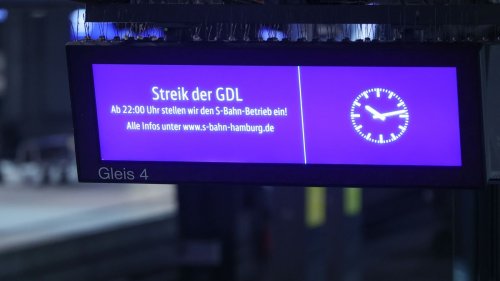 Arbeitskampf: Zweiter GDL-Warnstreik legt weite Teile des Bahnverkehrs lahm