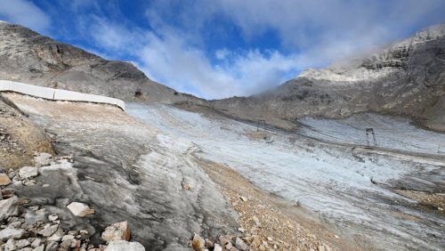 Heißer Sommer in den Alpen: Die fünf deutschen Gletscher schrumpfen im Rekordtempo