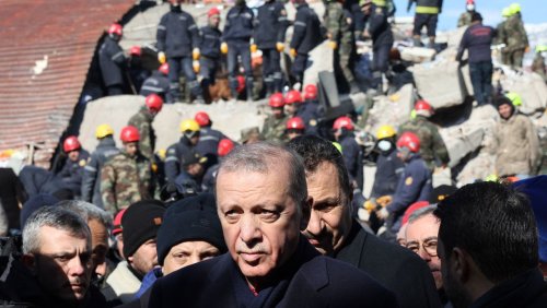 Erdoğan im Katastrophengebiet: Das Beben wird zum Politikum