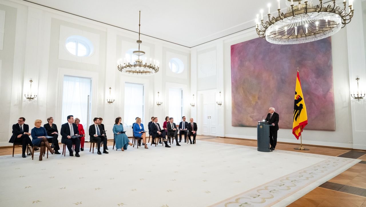 Steinmeier-Rede zur Ministerernennung: »Unsere Demokratie lernt – sie kann Veränderung«