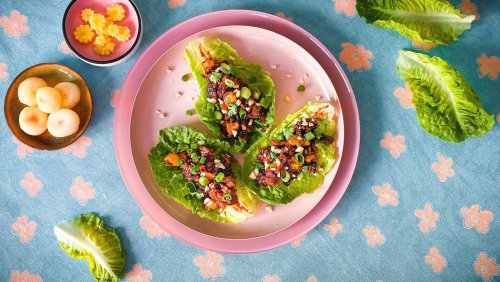 Nervennahrung: Heute gibt es San Choy Bao – Salatpäckchen aus China