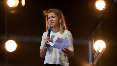 Greta Thunberg auf dem Glastonbury-Festival: »Wir nähern uns dem Abgrund«