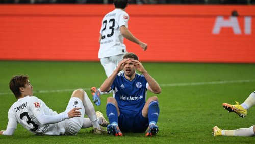 Bundesliga-Abstiegskampf: Schalke punktet in Gladbach – und verliert trotzdem an Boden