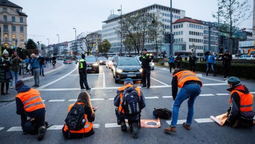 Per Allgemeinverfügung: Stadt München untersagt Straßenblockaden von Klimaaktivisten bis Anfang Januar
