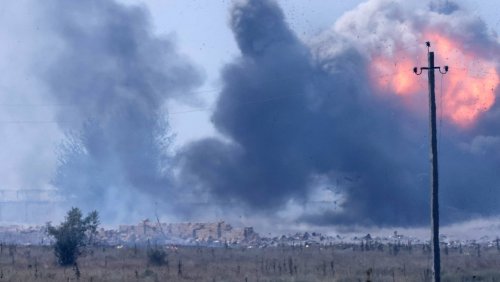 Detonation in Munitionsdepot: Moskau macht »Saboteure« für Explosion auf der Krim verantwortlich