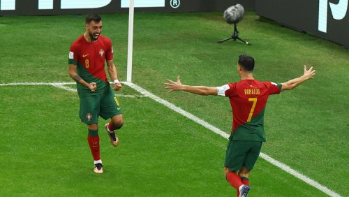 2:0 gegen Uruguay: Bruno Fernandes schießt Portugal mit zwei Toren ins Achtelfinale