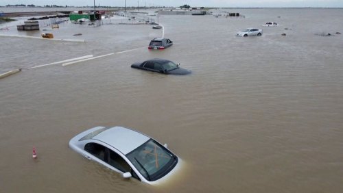 Überschwemmungen in Kalifornien: Dauersturm, Dauerflut