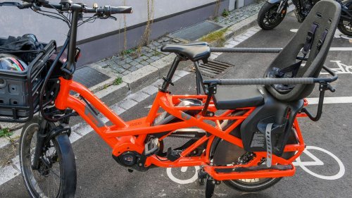 Acht von 14 Fahrradkindersitzen mit der Note gut 