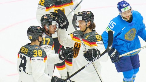 Eishockey-WM in Finnland: 5:4 gegen Kasachstan – Deutschland mit dem fünften Sieg in Folge