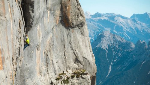Extremklettern in den Alpen: Der Tod ist nur einen Wimpernschlag entfernt