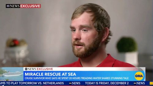 Mann überlebt mehr als eine Nacht im Ozean: »Ich war nicht bereit aufzugeben«