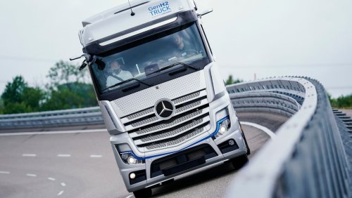 Güterverkehr: Daimler setzt auf Wasserstoff-Lkw mit 1000 Kilometern Reichweite