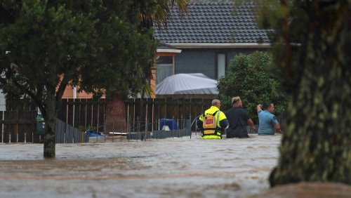 Neuseelands größte Stadt: Auckland steht unter Wasser