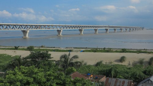 Tiefste Brückenpfeiler der Welt: Bangladesh eröffnet nach acht Jahren Padma-Brücke