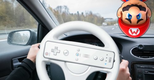 Verrückt: TikToker fährt mit Wii-Teilen Auto