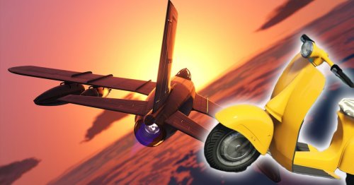 GTA Online: Spieler verwandelt ollen Motorroller in einen Jet