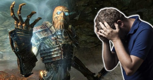 Viel Pech: Skyrim-Spieler wird von Zombie eingesperrt