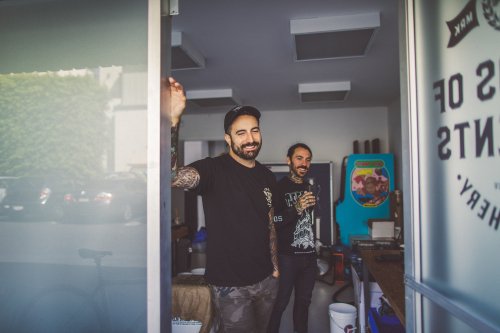 Odd Jobs: Bayside's Nick Ghanbarian and Chris Guglielmo Turned Their Coffee Addiction Into Punk Rock Roasting