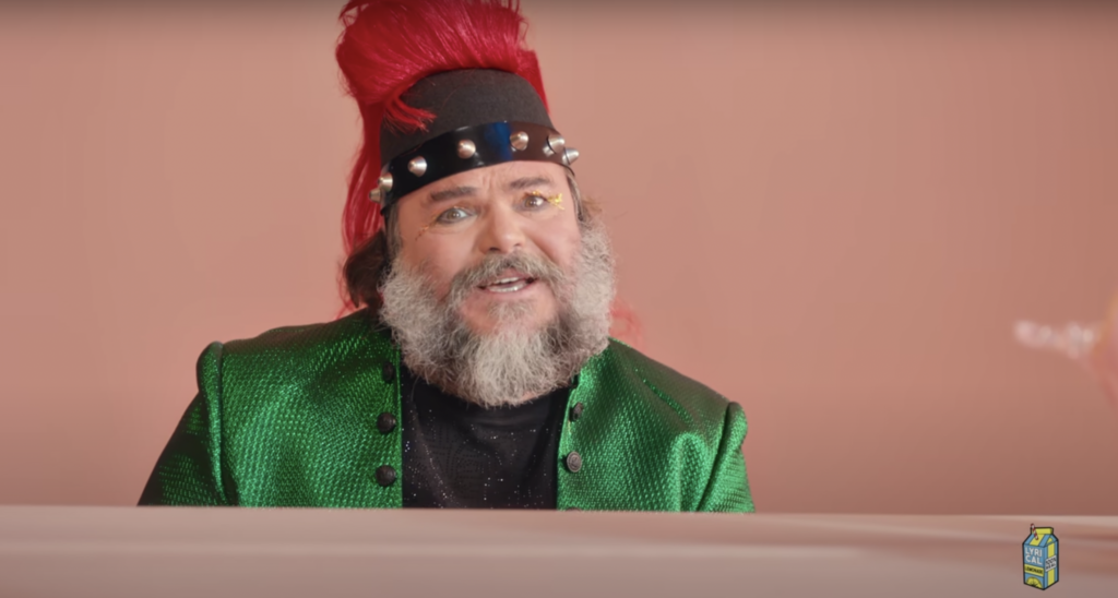 Jack Black Shares Video for 'Super Mario Bros. Movie' Song 'Peaches'
