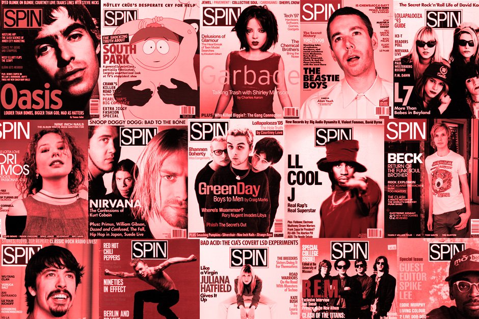 SPIN’s Complete Covers Gallery: The 1990s