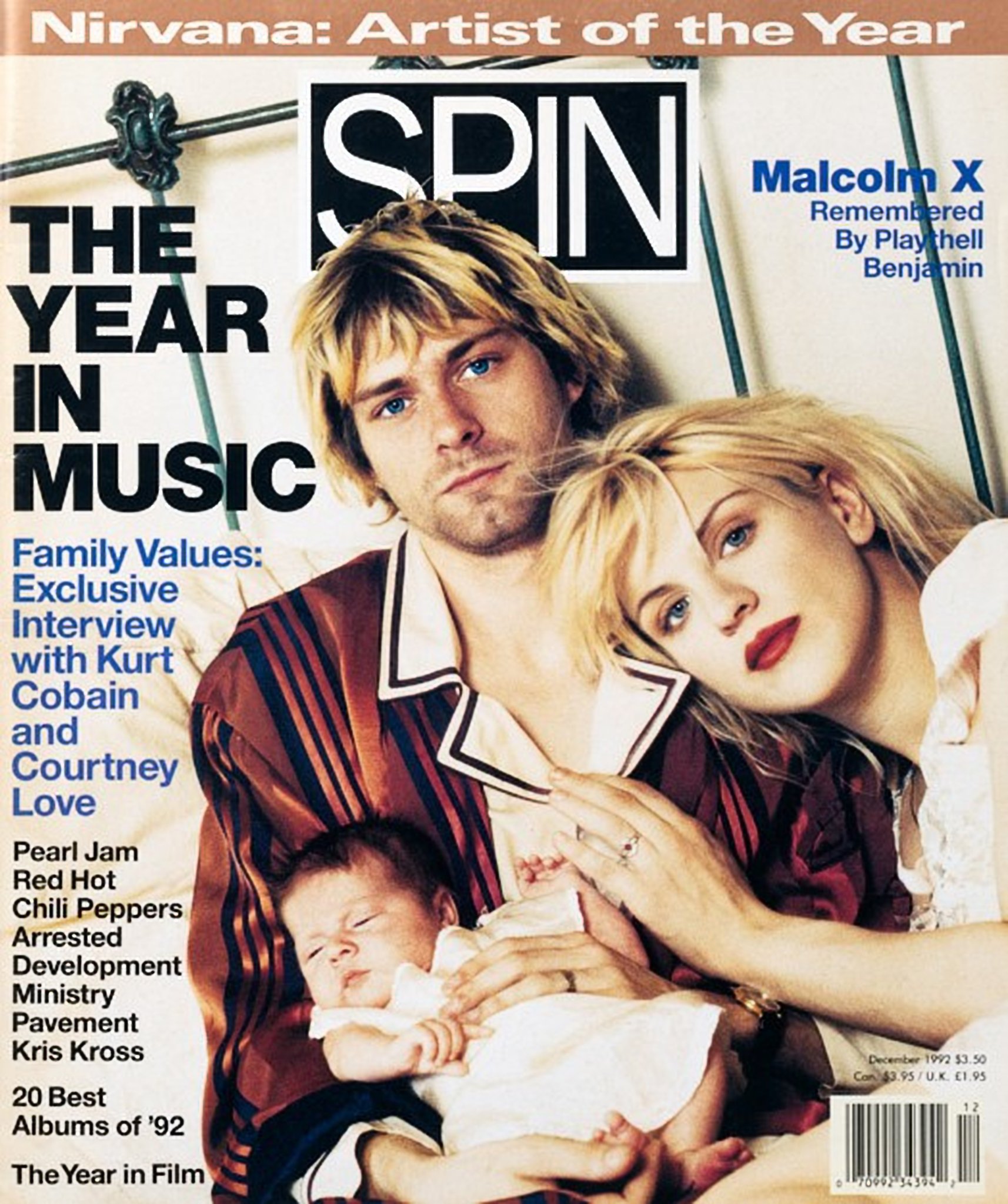 Our December 1992 Cover Story: "Family Values" - Spin