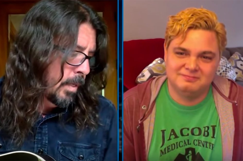 Watch Dave Grohl Serenade NYC Nurse with 'Everlong'