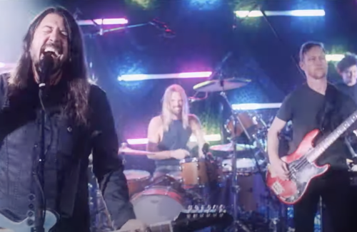 Foo Fighters Transform Into Dee Gees For 'You Should Be Dancing' Video