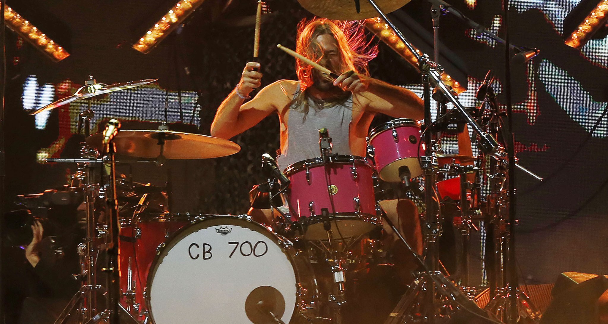 Watch Footage From Taylor Hawkins' Final Show With Foo Fighters